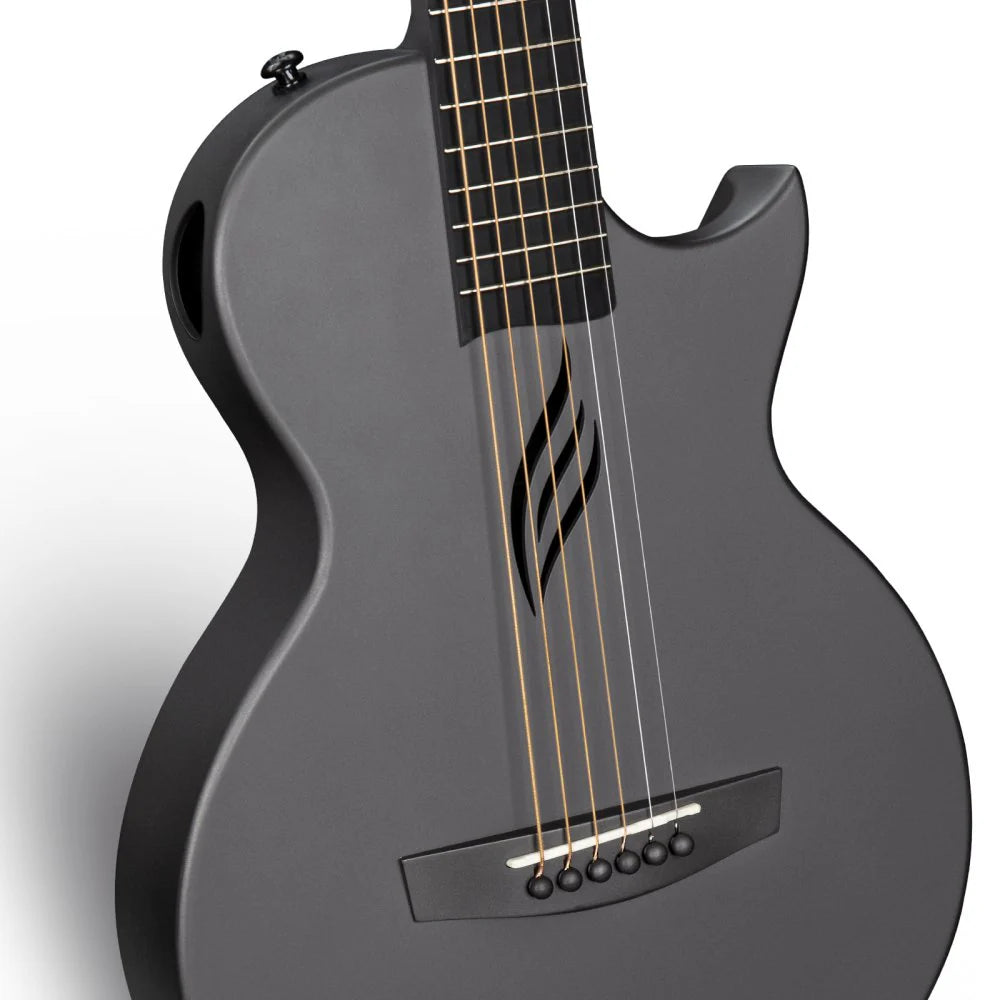 Enya Nova Go Carbon Fibre Guitar in Black