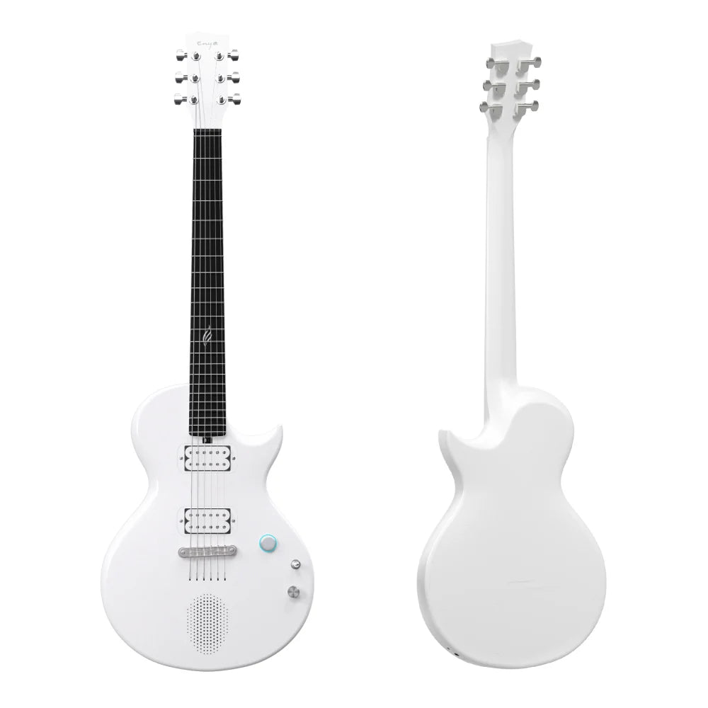 Enya Nova Go Sonic, White Electric Guitar