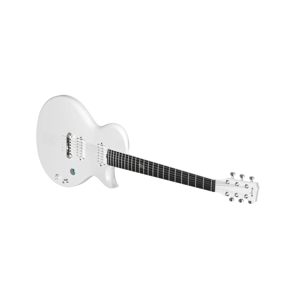 Enya Nova Go Sonic, White Electric Guitar