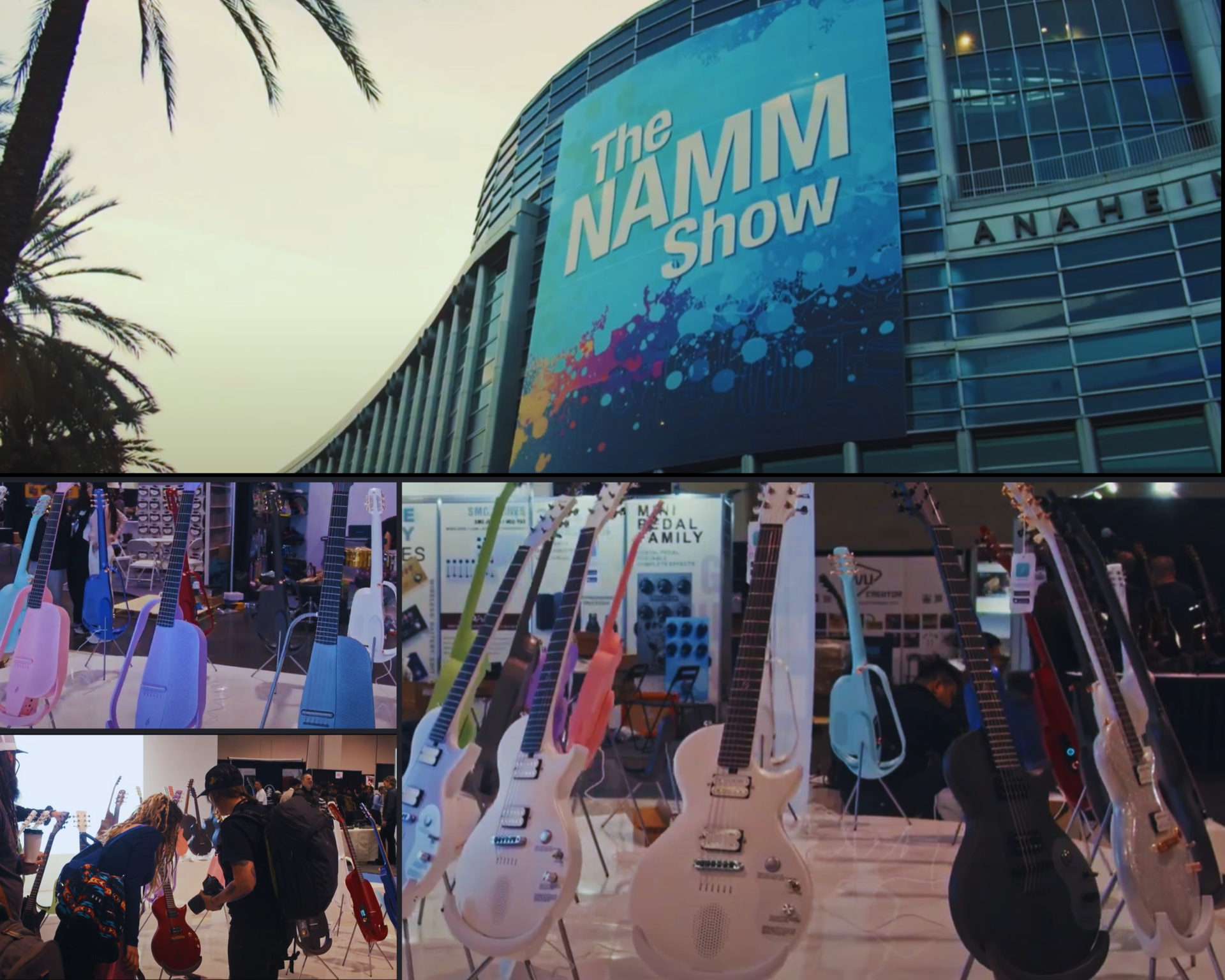 Load video: Enya Guitars at NAMM