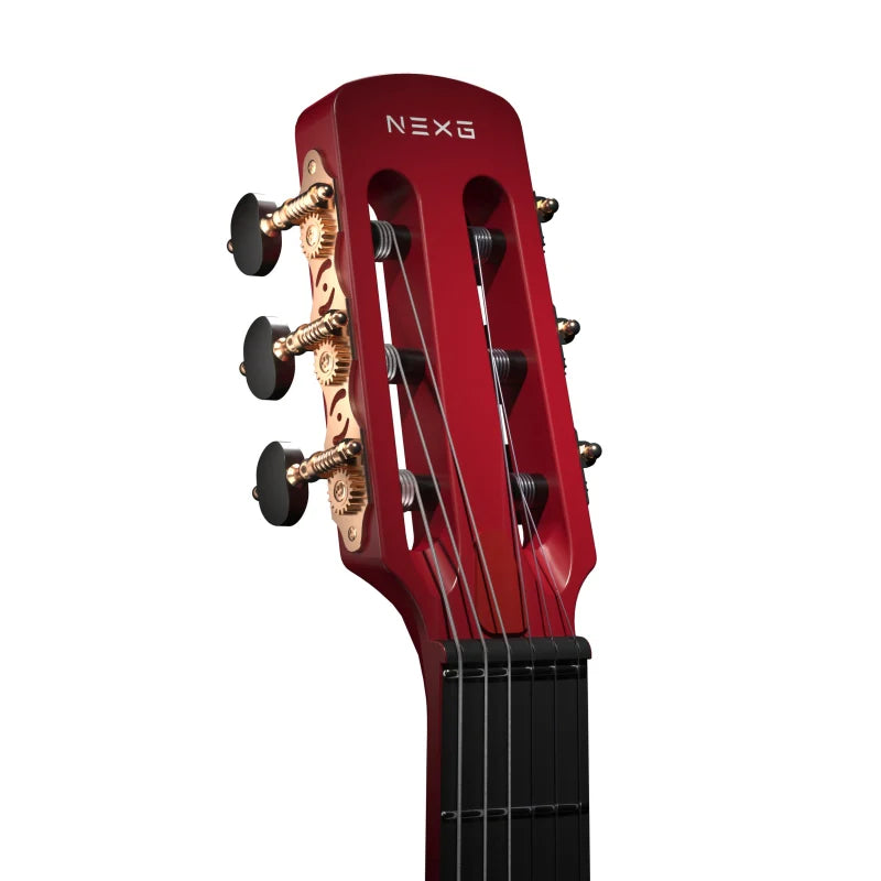 Enya NexG2N Smart Electric, Classical Guitar in Red