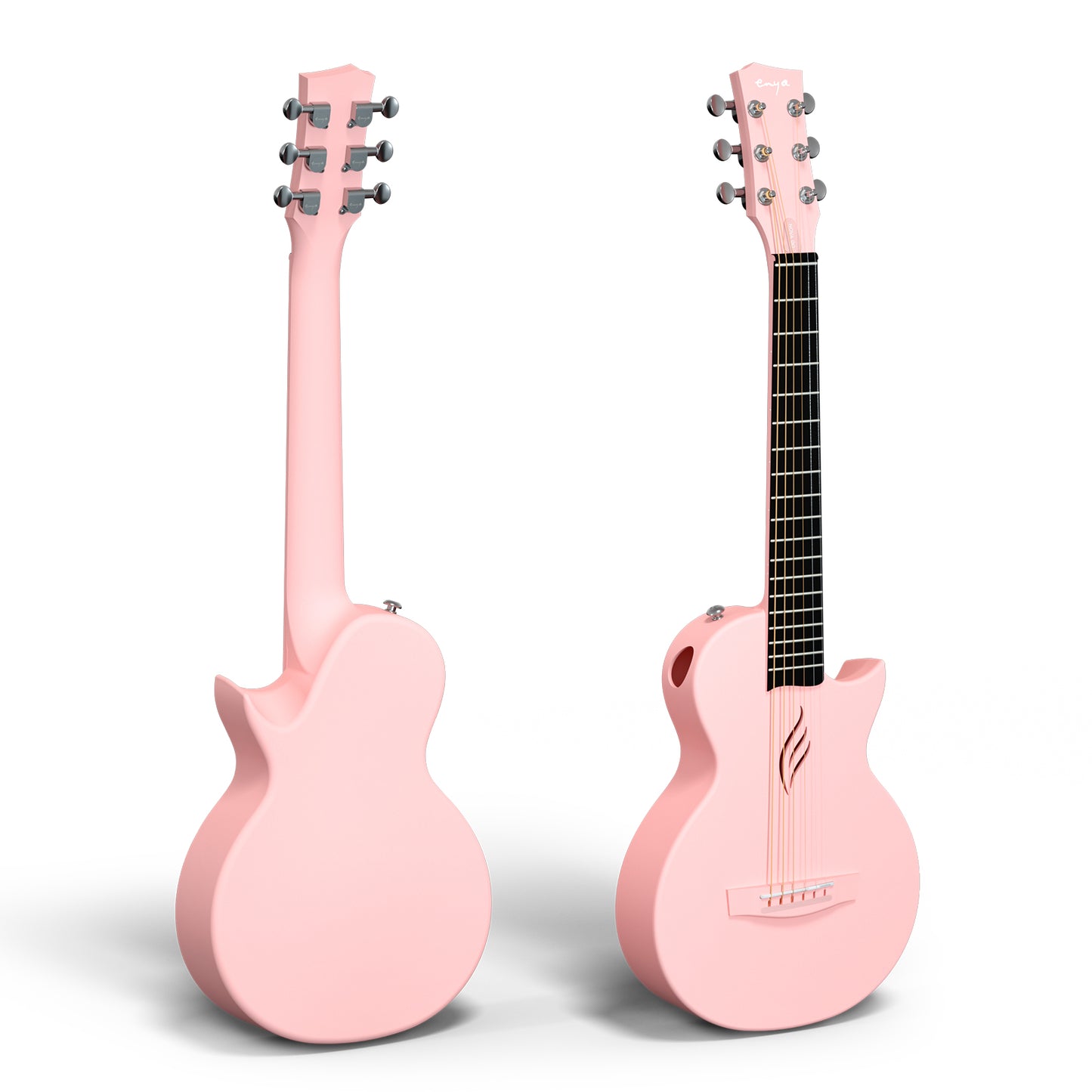 Enya Nova Go Mini Pink Acoustic Guitar