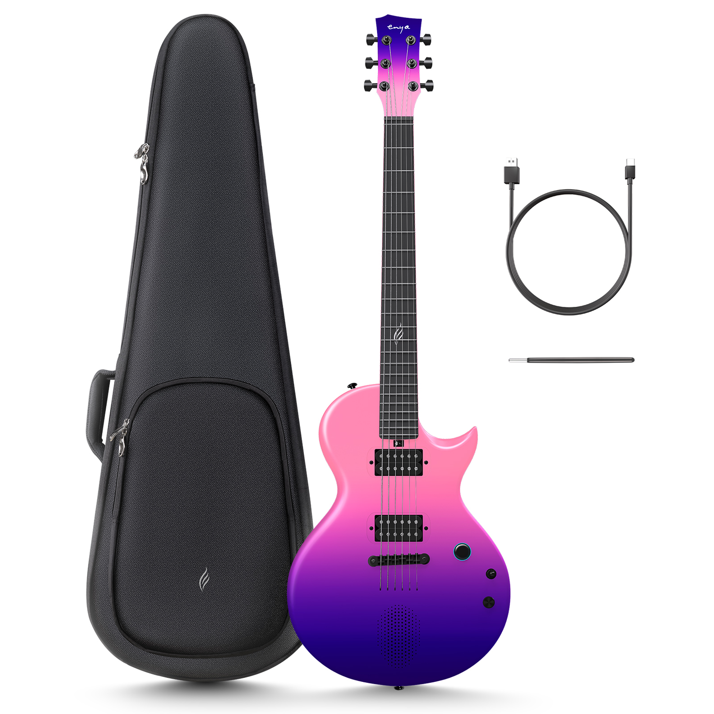 Enya Nova Go Sonic Cosmic Purple, Electric Guitar