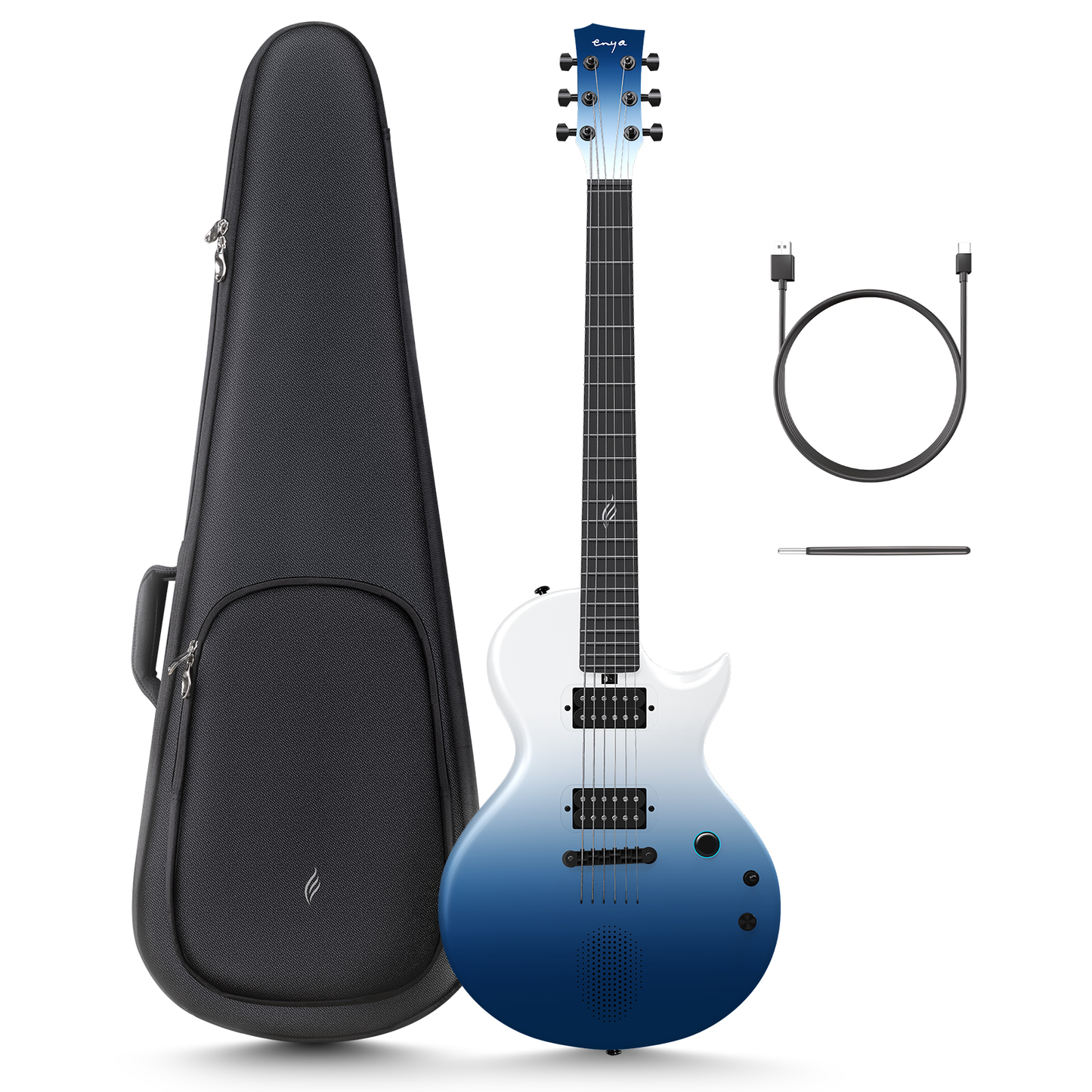 Enya Nova Go Sonic OCEAN BLUE Electric Guitar