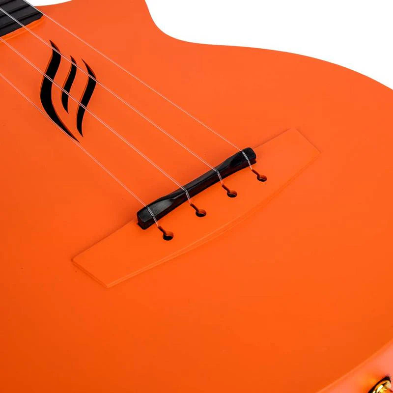 Enya Nova U, Carbon Fibre, Orange Concert Ukulele