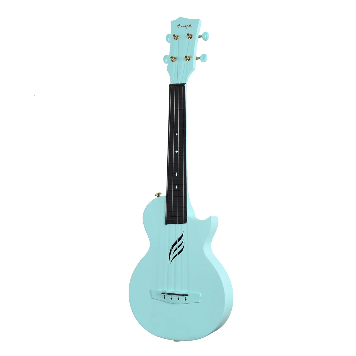 Enya Nova U, Carbon Fibre, Blue Concert Ukulele