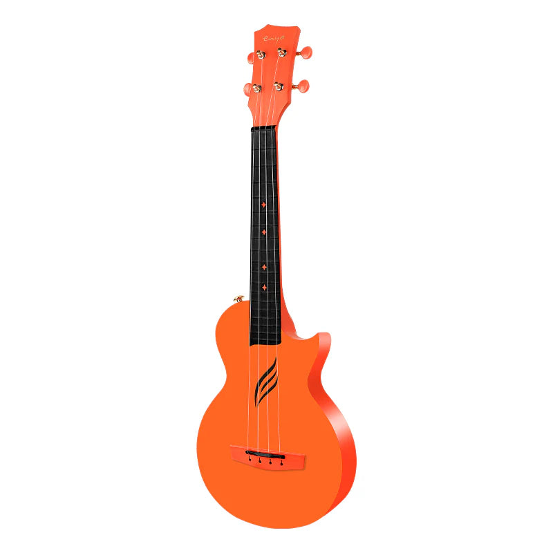 Enya Nova U, Carbon Fibre, Orange Concert Ukulele