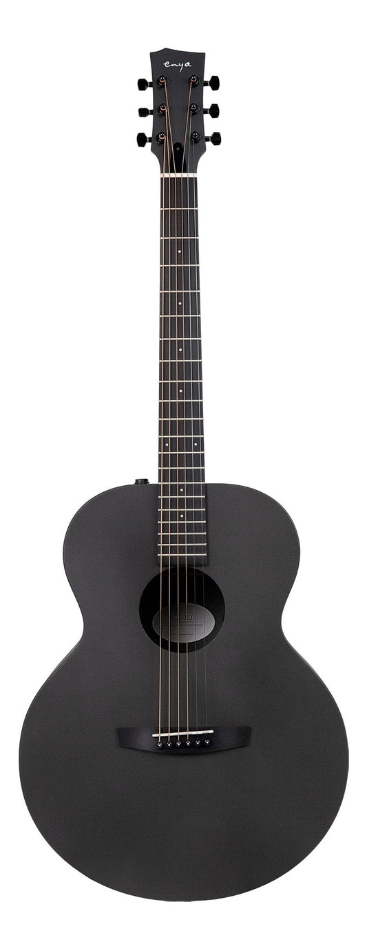 Enya EA-XO 41" HPL Spruce  Acoustic  Guitar - Black