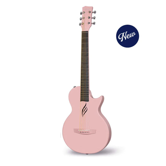 Enya Nova Go Carbon Fibre Guitar in Pink